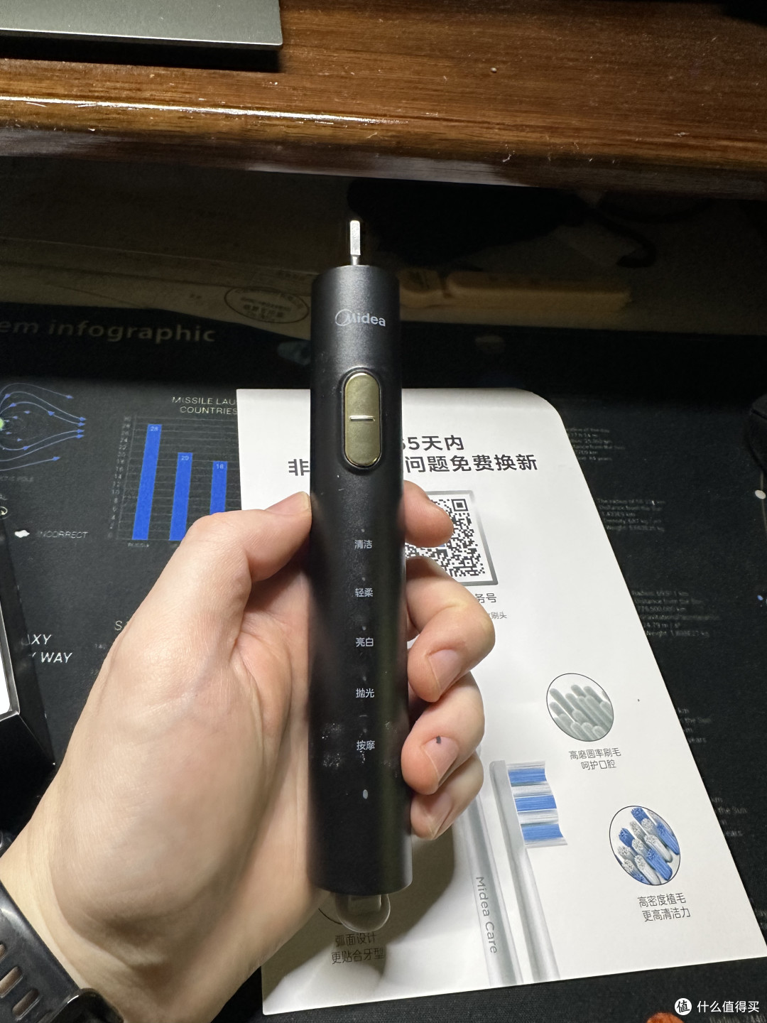 美的电动牙刷S1PX入门首选,性价比之王