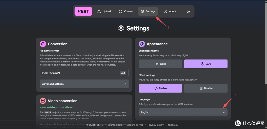 Docker 一键部署 VERT,NAS 秒变文件转换中心!