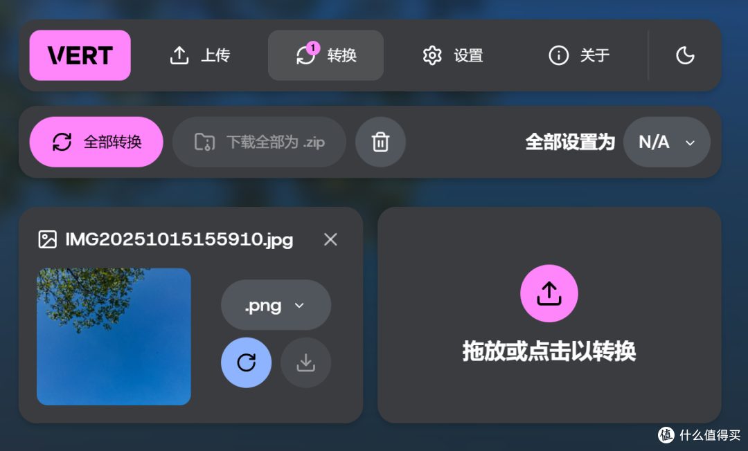 Docker 一键部署 VERT,NAS 秒变文件转换中心!