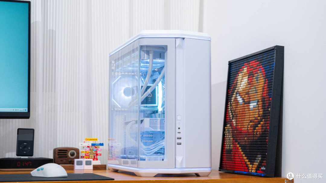 白色海景房:华硕X870 吹雪S+索泰 5070 SOLID+先马巨浪3装机分享
