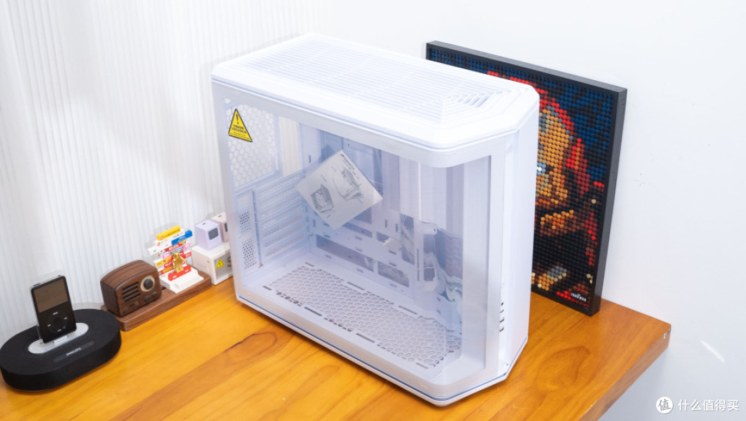 白色海景房:华硕X870 吹雪S+索泰 5070 SOLID+先马巨浪3装机分享