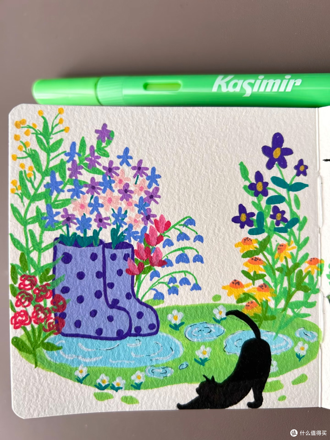 34岁才入坑画画!丙烯马克笔让我重拾生活浪漫