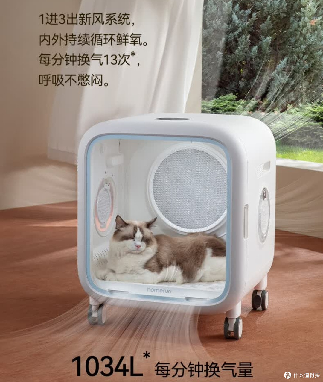 霍曼PD80Pro宠物烘干箱:多宠家庭的智能烘毛神器