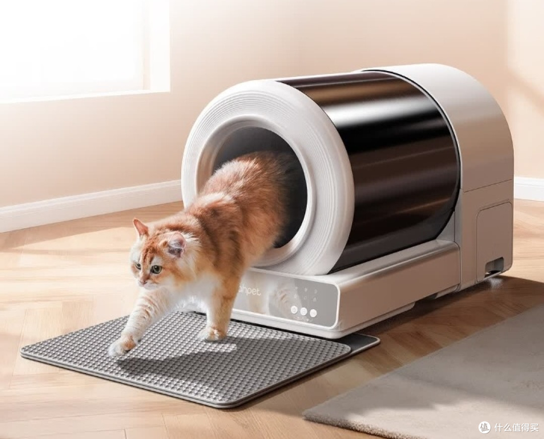 有哈不锈钢全自动猫砂盆,打造猫咪专属洁净如厕空间!