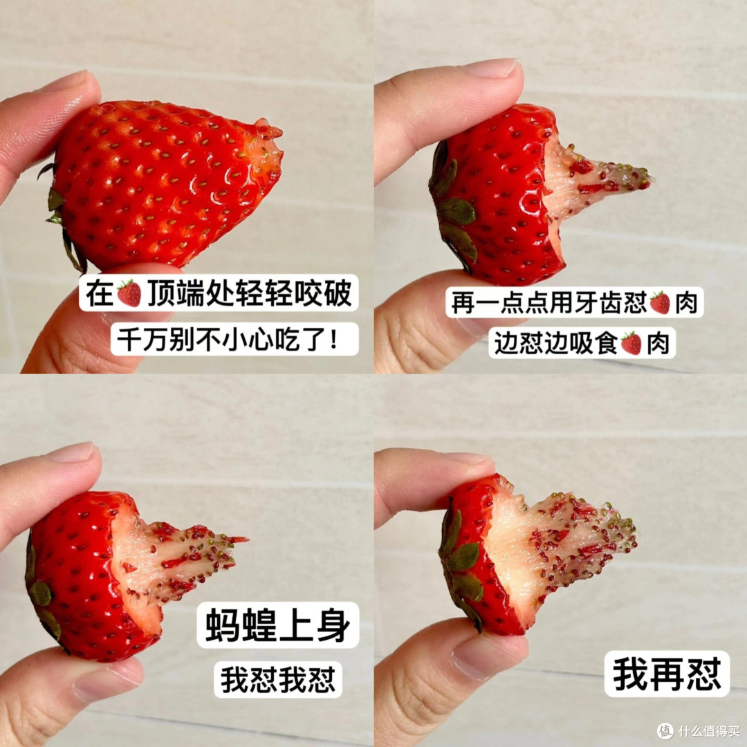 换了炫法后,突然感觉这么多年的草莓都白吃了!
