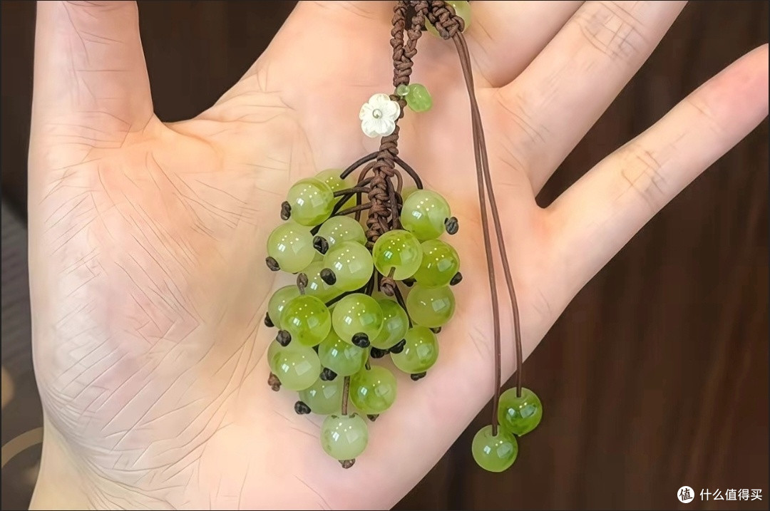 手作治愈时光｜青提铃兰挂件，解锁指尖小清新