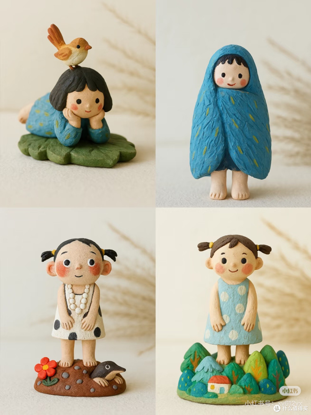 治愈系陶艺少女，带你回到童年