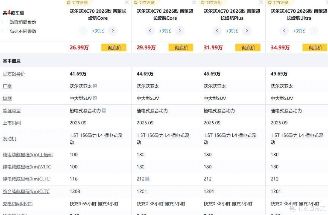 豪华混动新选择!沃尔沃XC70续航1201km,胡歌代言实力出圈