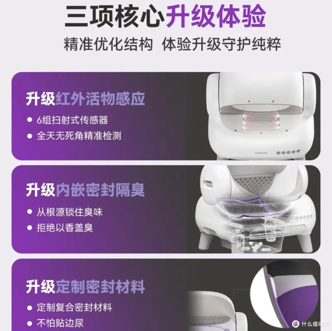 养猫躺平神器：宜宝M1+自动猫砂盆，彻底告别铲屎焦虑