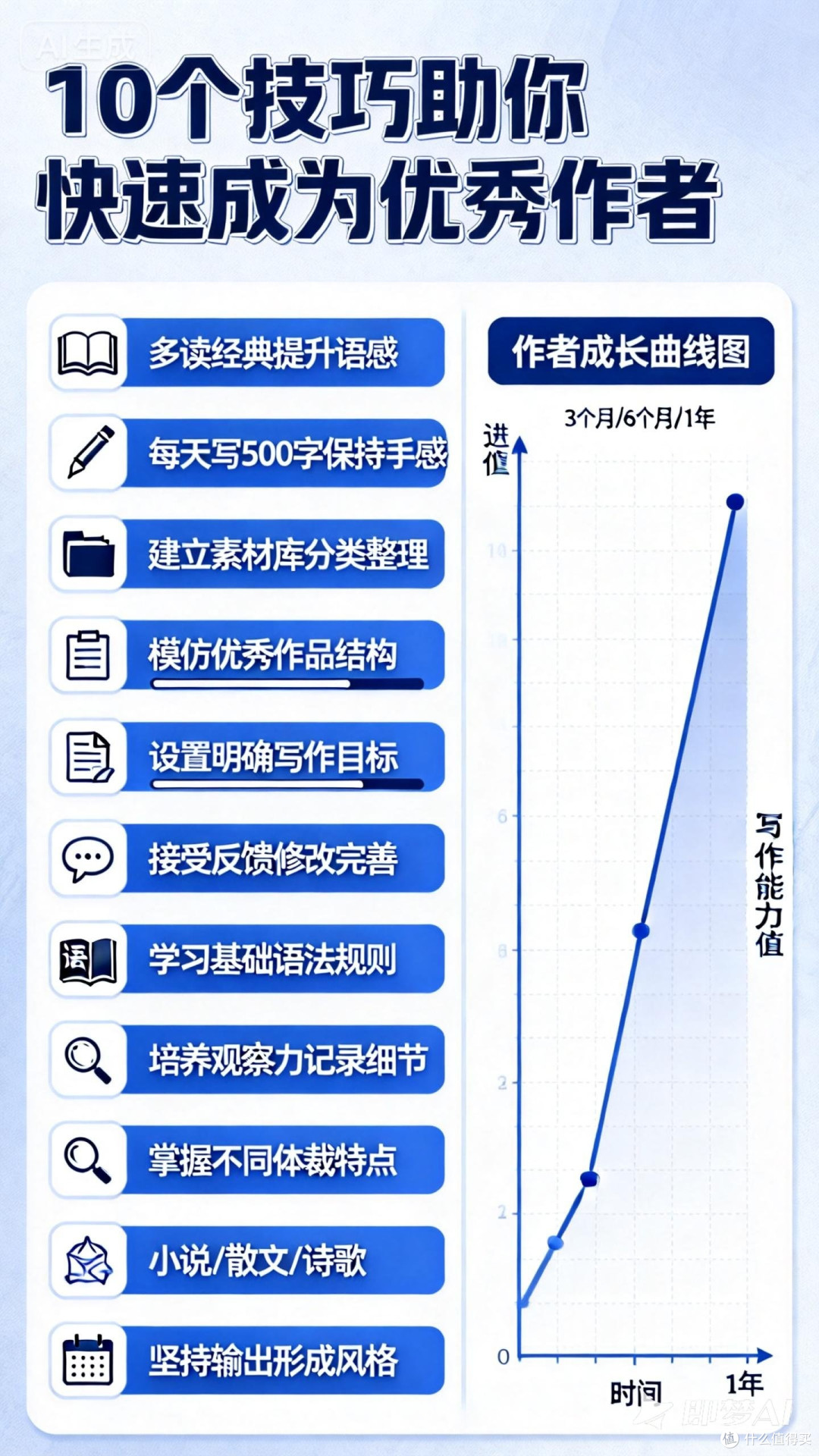 10个技巧助你快速成为优秀作者!