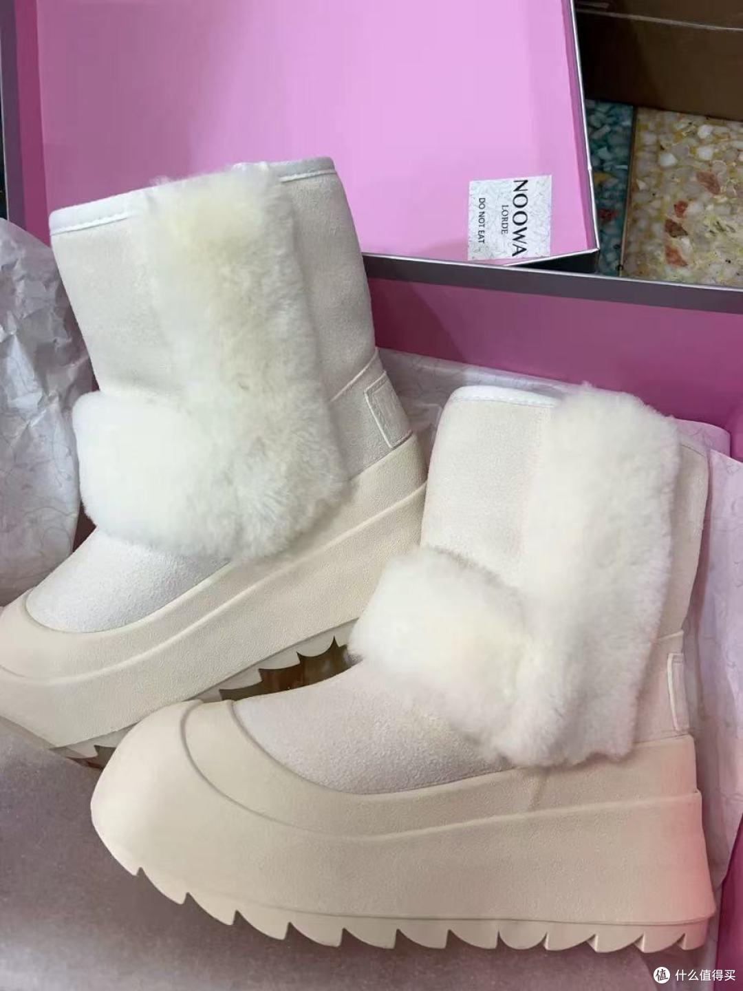 NOOWA卢珊同款雪地靴实测|零下20℃暖到发烫!防滑还显腿长✨