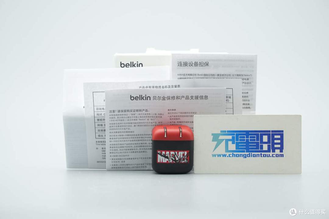 PD 3.2认证,蜘蛛侠联名限定款,贝尔金45W氮化镓充电器拆解