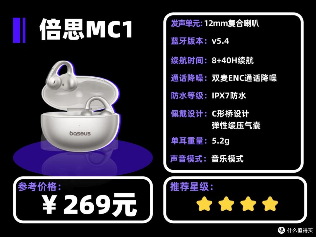 有没有好戴靠谱的耳夹耳机推荐?2025综合性价比耳机推荐!