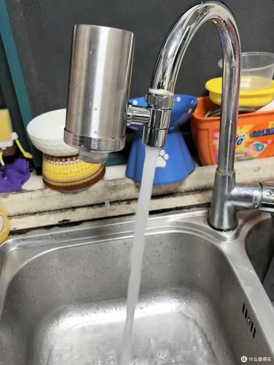 老小区水质救星❗德克史帝夫乔克西净水器把余氯全滤没了💧