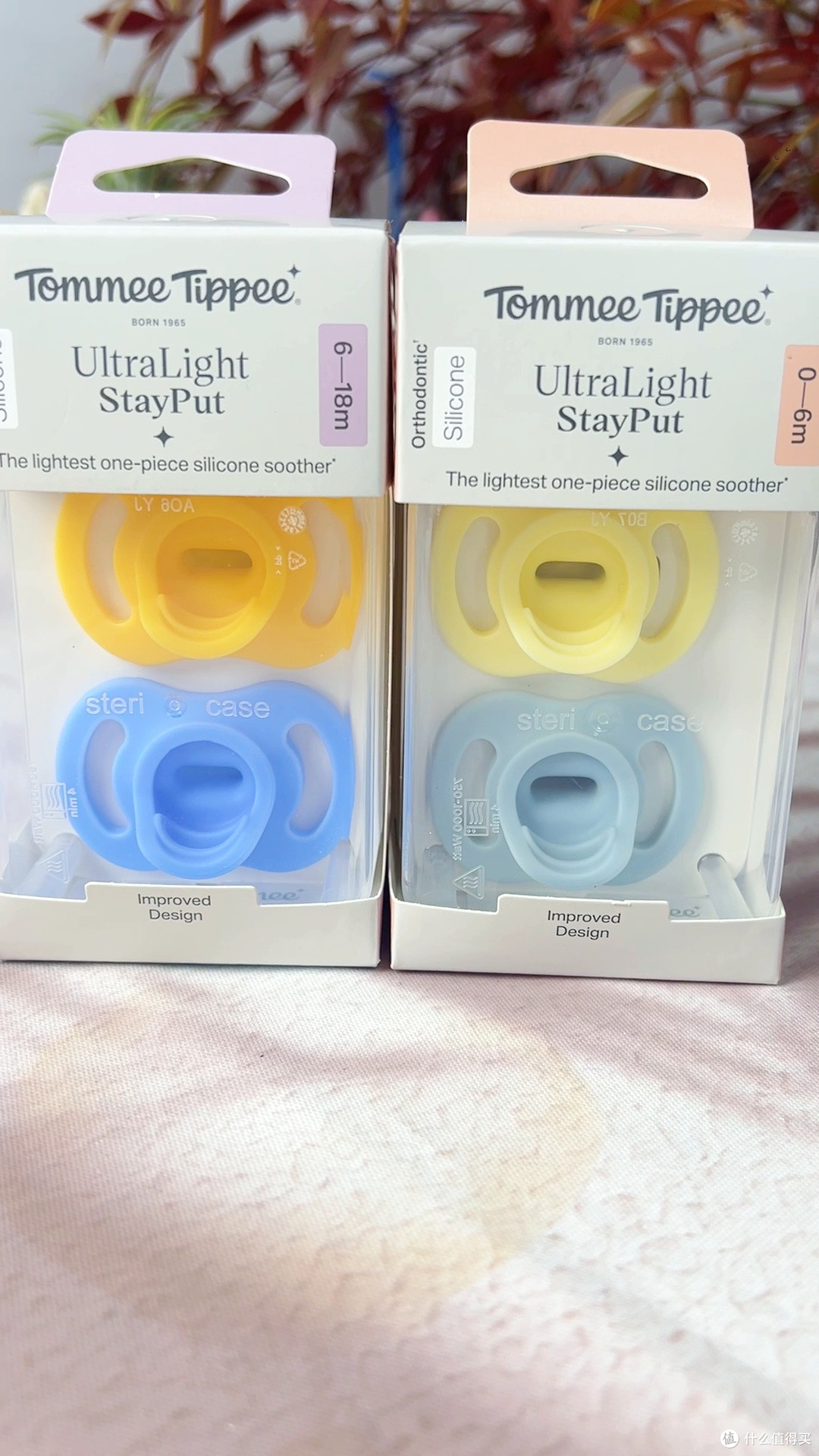 汤美星安抚奶嘴让宝宝安睡一整晚