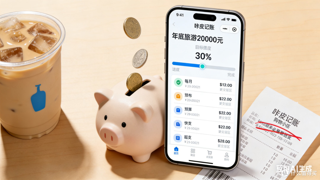 用咔皮记账解锁理财干货:我的省钱秘籍与稳健攒钱心得!