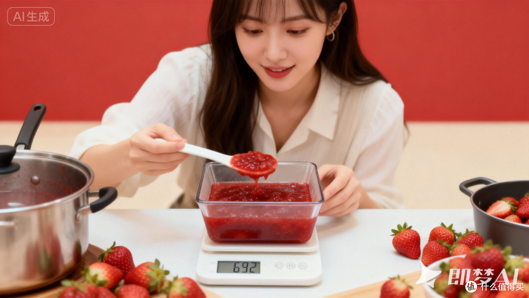 晨光里的红宝石:手作草莓酱,给生活涂一抹亮色