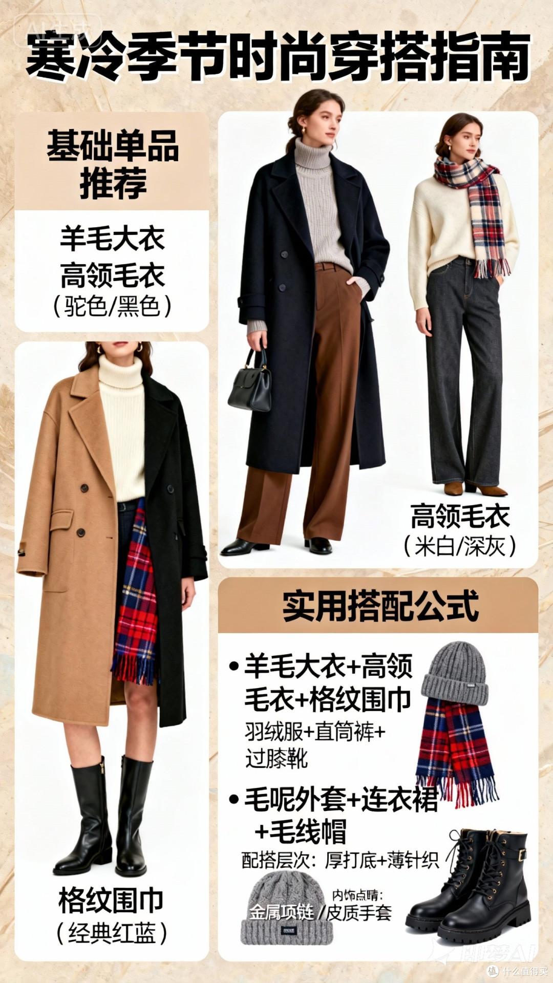 寒冷季节的时尚穿搭艺术