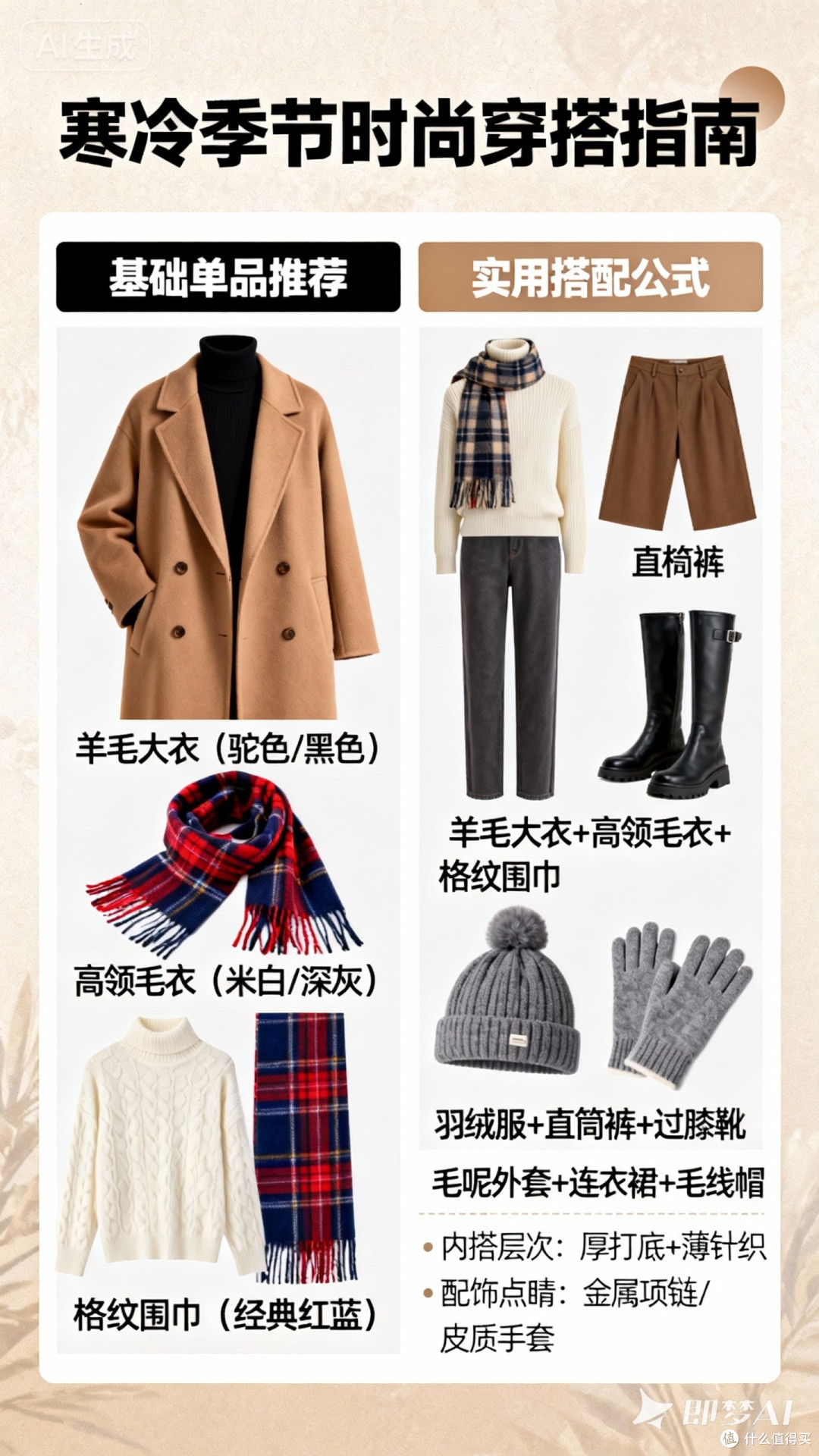 寒冷季节的时尚穿搭艺术