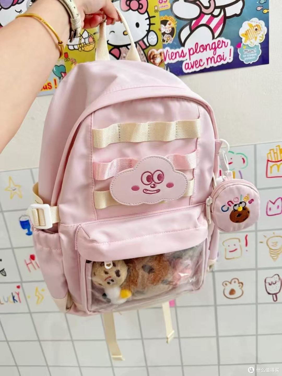 Cnoles蔻一捣蛋派对双肩包实测!白烟紫&胭脂粉美到心巴💖