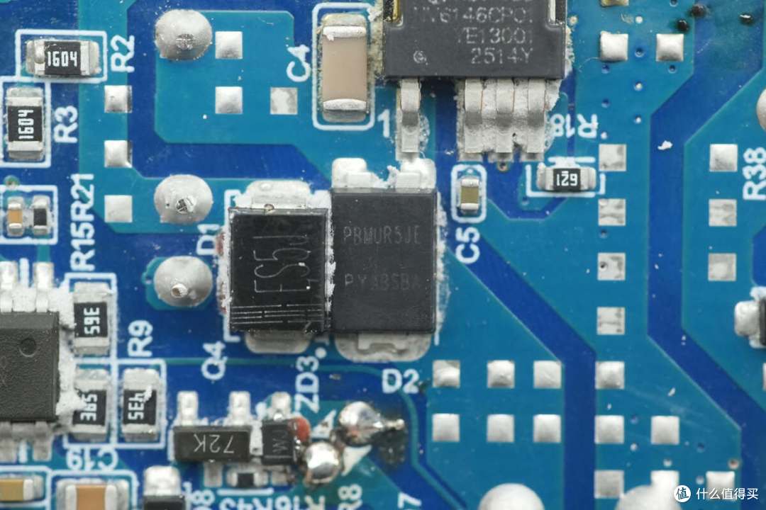 140W PD3.1+小米120W澎湃秒充,华硕a豆三口氮化镓快充充电器拆解