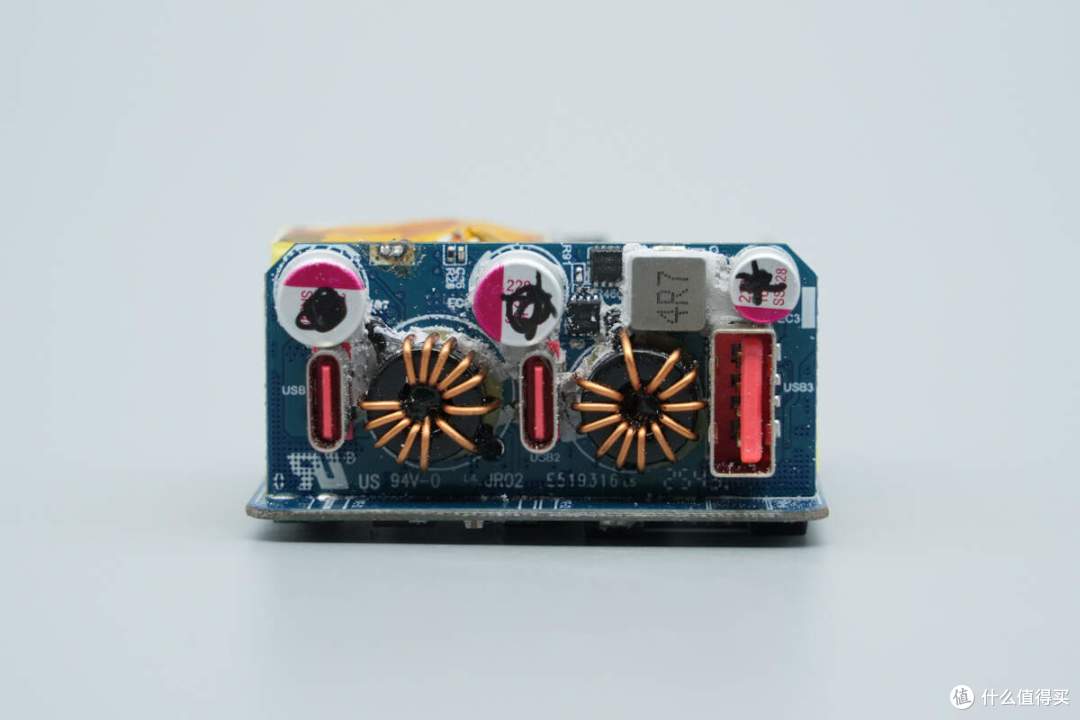140W PD3.1+小米120W澎湃秒充,华硕a豆三口氮化镓快充充电器拆解