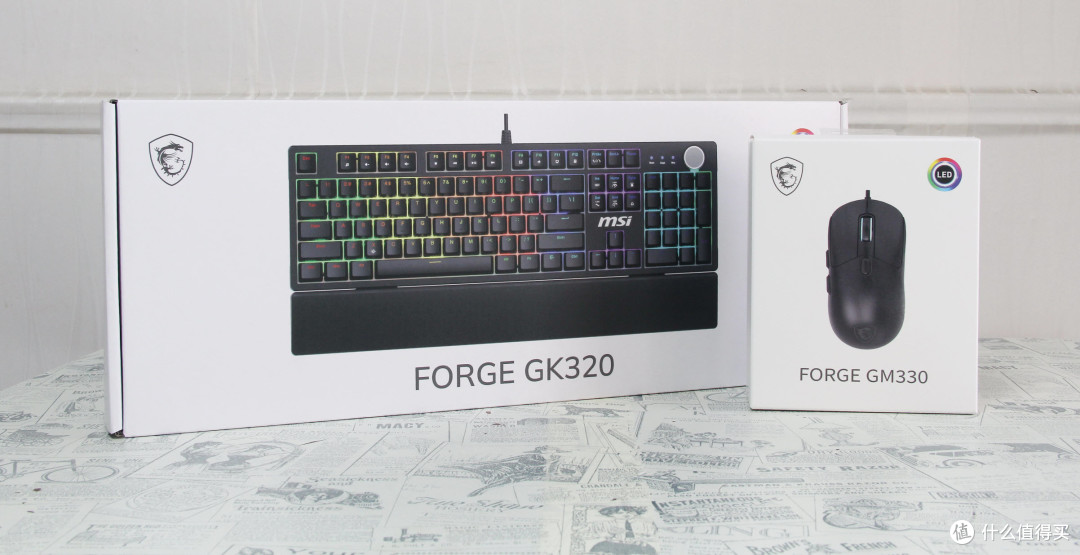 微星GK320+GM330：百元价位，干翻旗舰的狠角色！