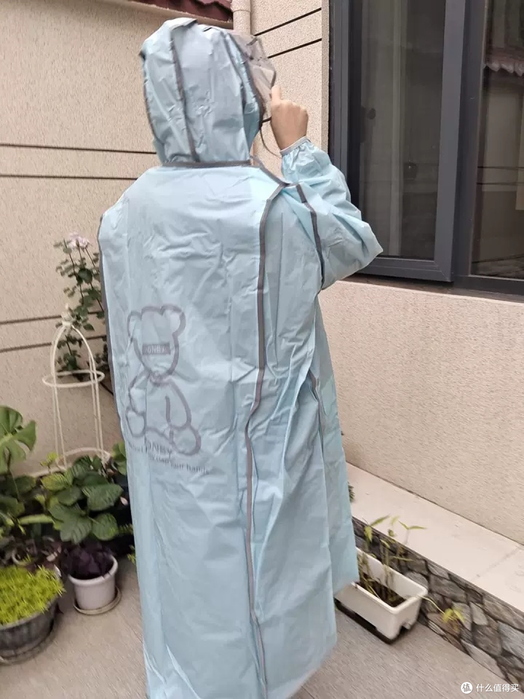 学生专用加厚雨衣,从小学用到初中都没问题