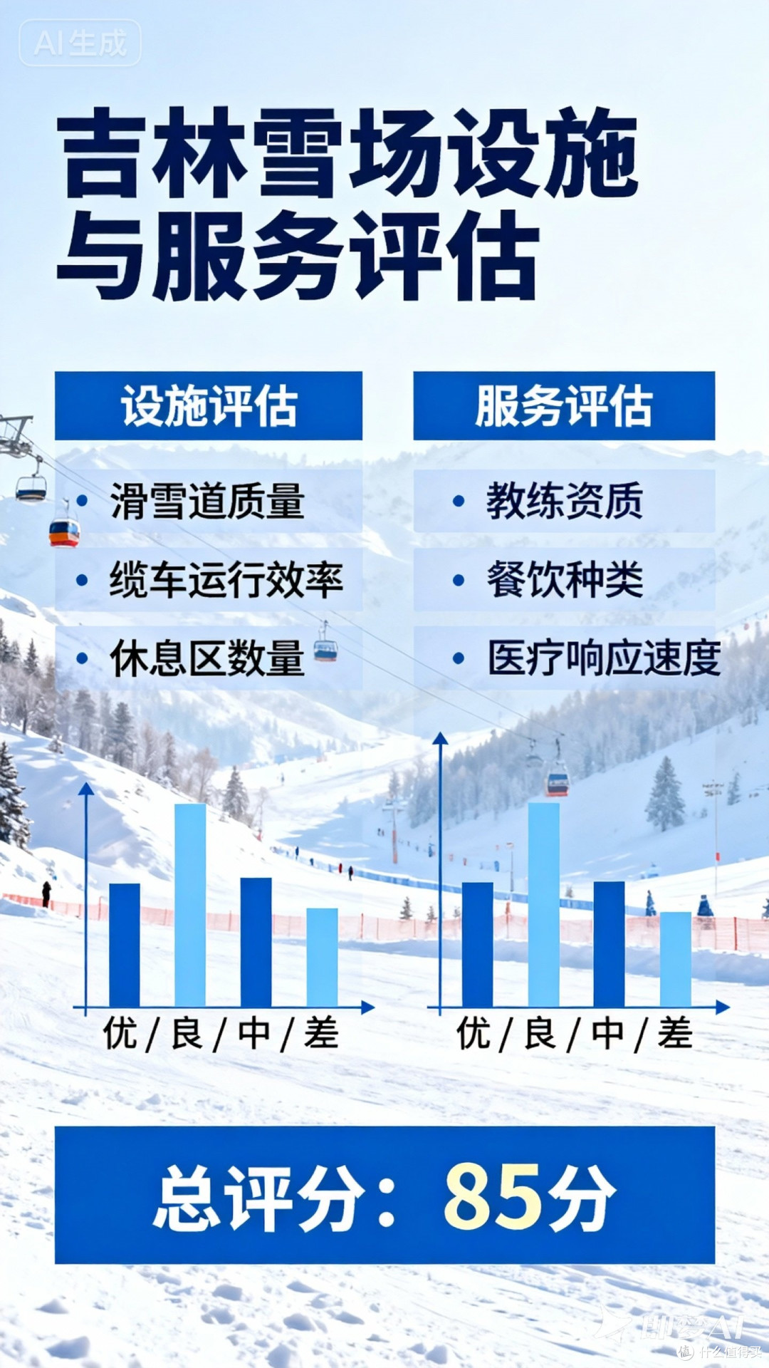 吉林雪场设施与服务评估