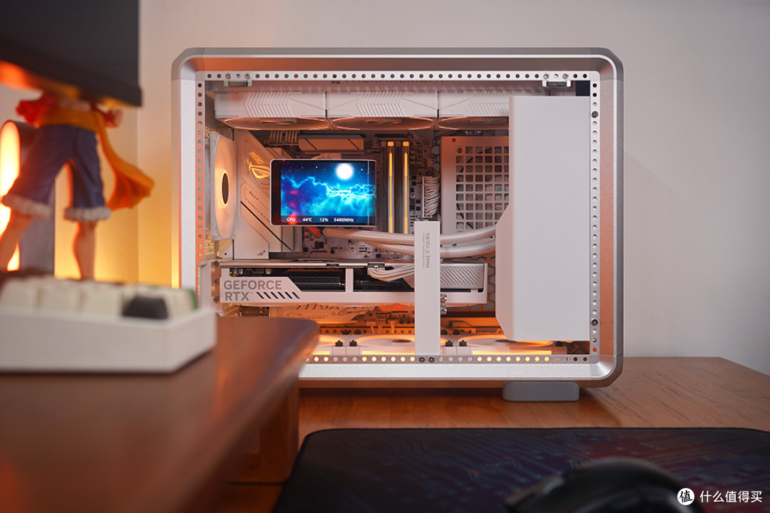 双12装机方案:吹雪B850G+RTX 5070+9900X+酷冷MF400机箱装机分享