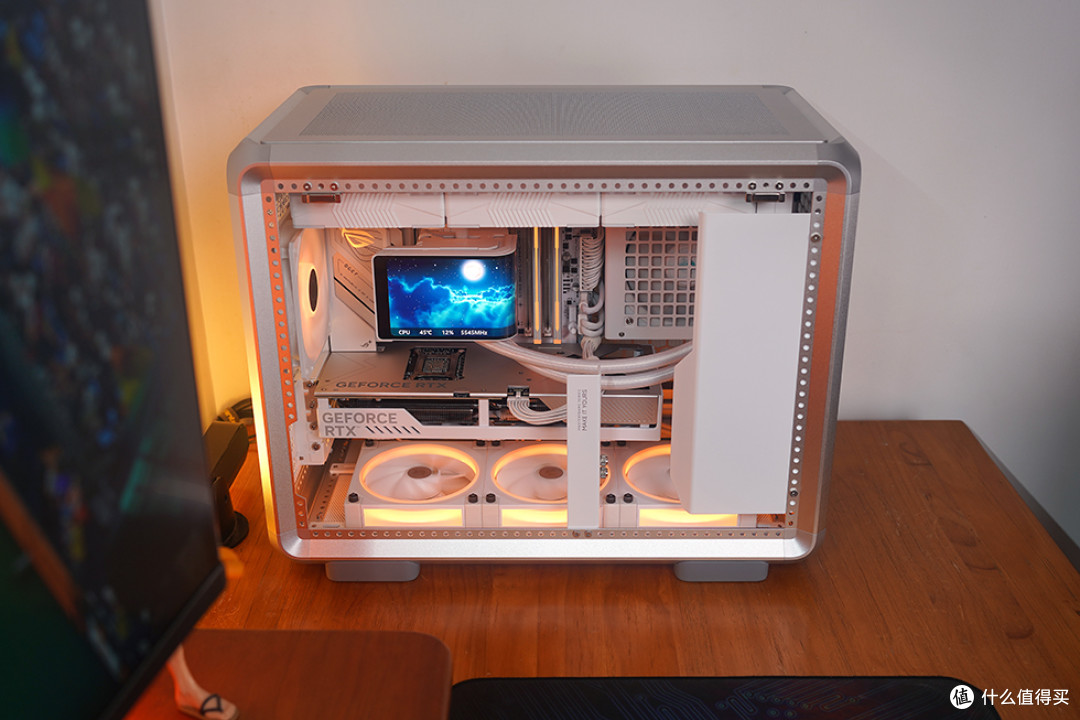 双12装机方案:吹雪B850G+RTX 5070+9900X+酷冷MF400机箱装机分享