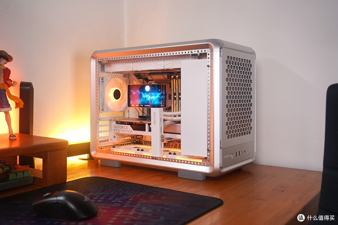 双12装机方案:吹雪B850G+RTX 5070+9900X+酷冷MF400机箱装机分享