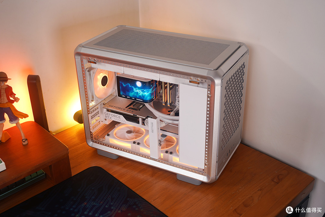 双12装机方案:吹雪B850G+RTX 5070+9900X+酷冷MF400机箱装机分享