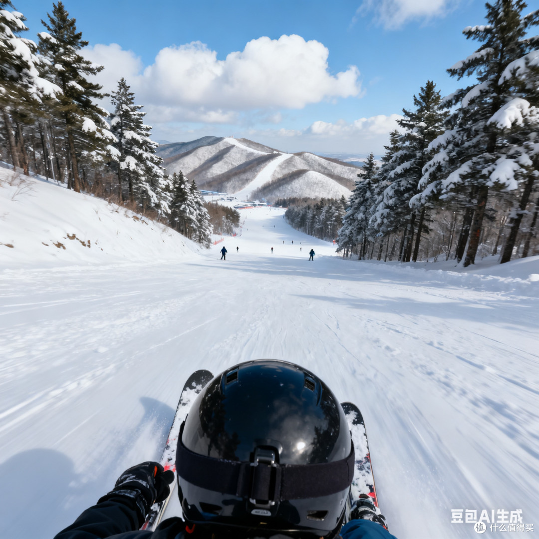吉林松花湖雪场，滑雪爱好者的天堂