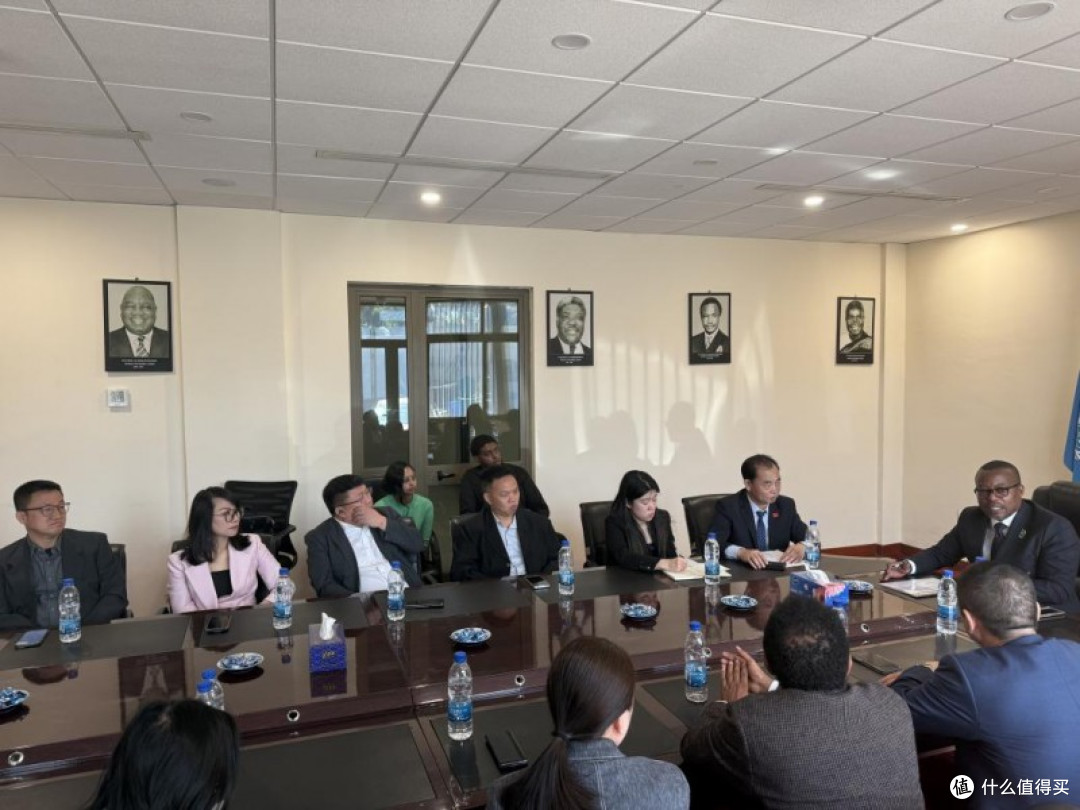 中国民族贸易促进会商务代表团访问赞比亚驻埃塞俄比亚大使馆