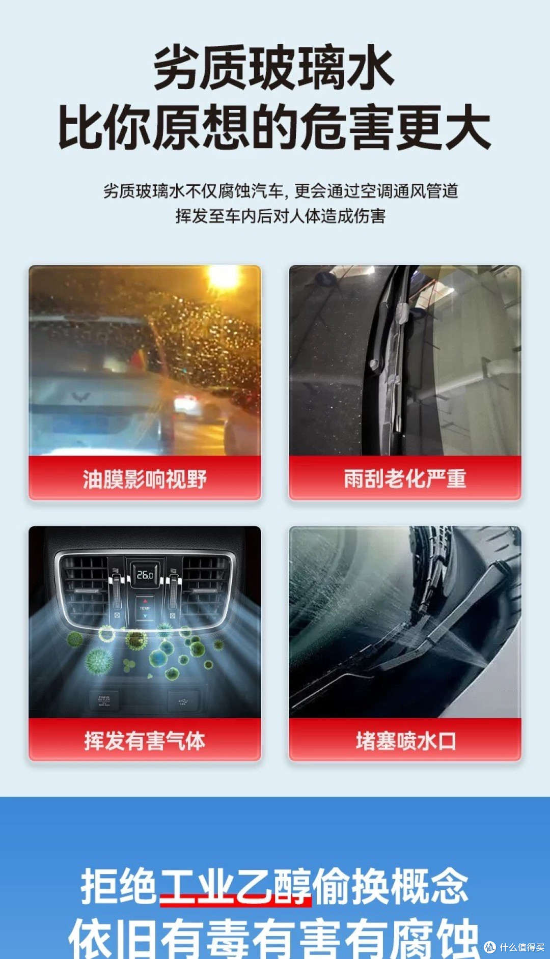 冬日汽车保养全攻略.防冻玻璃水，严寒出行安全感拉满