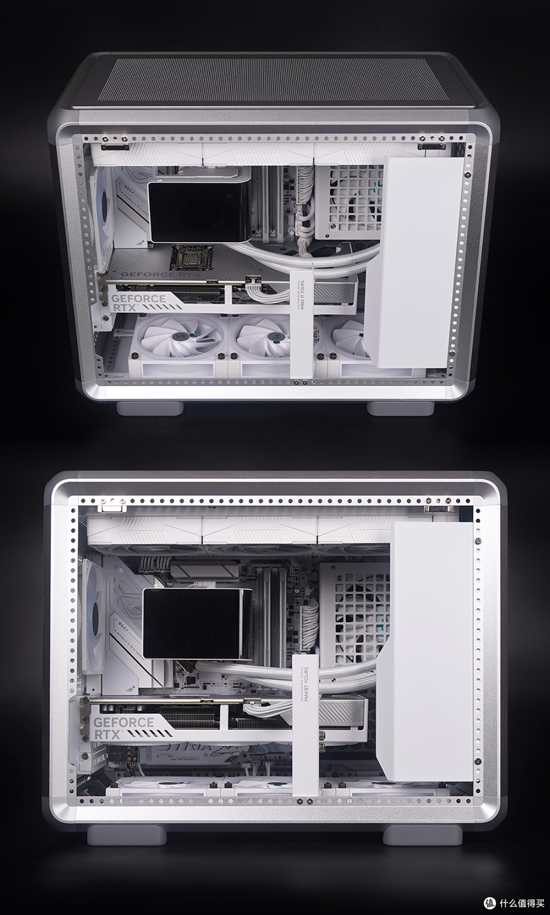 双12装机方案:吹雪B850G+RTX 5070+9900X+酷冷MF400机箱装机分享