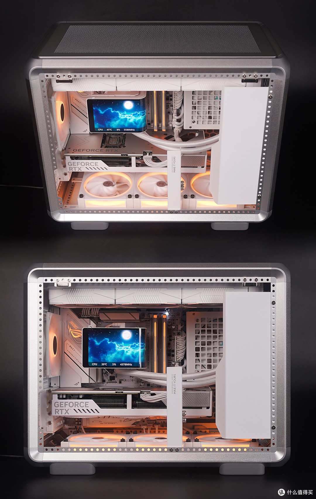 双12装机方案:吹雪B850G+RTX 5070+9900X+酷冷MF400机箱装机分享