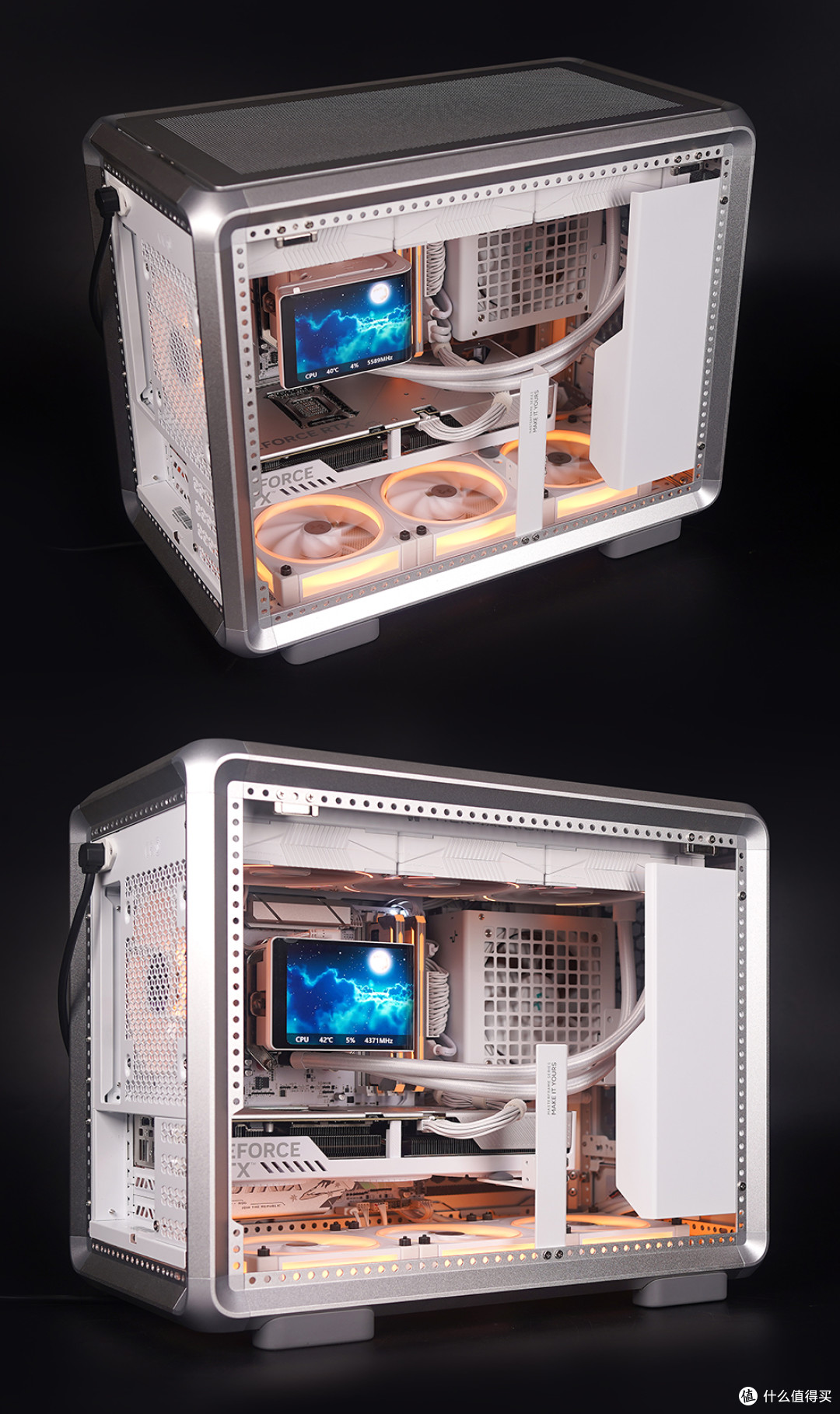 双12装机方案:吹雪B850G+RTX 5070+9900X+酷冷MF400机箱装机分享