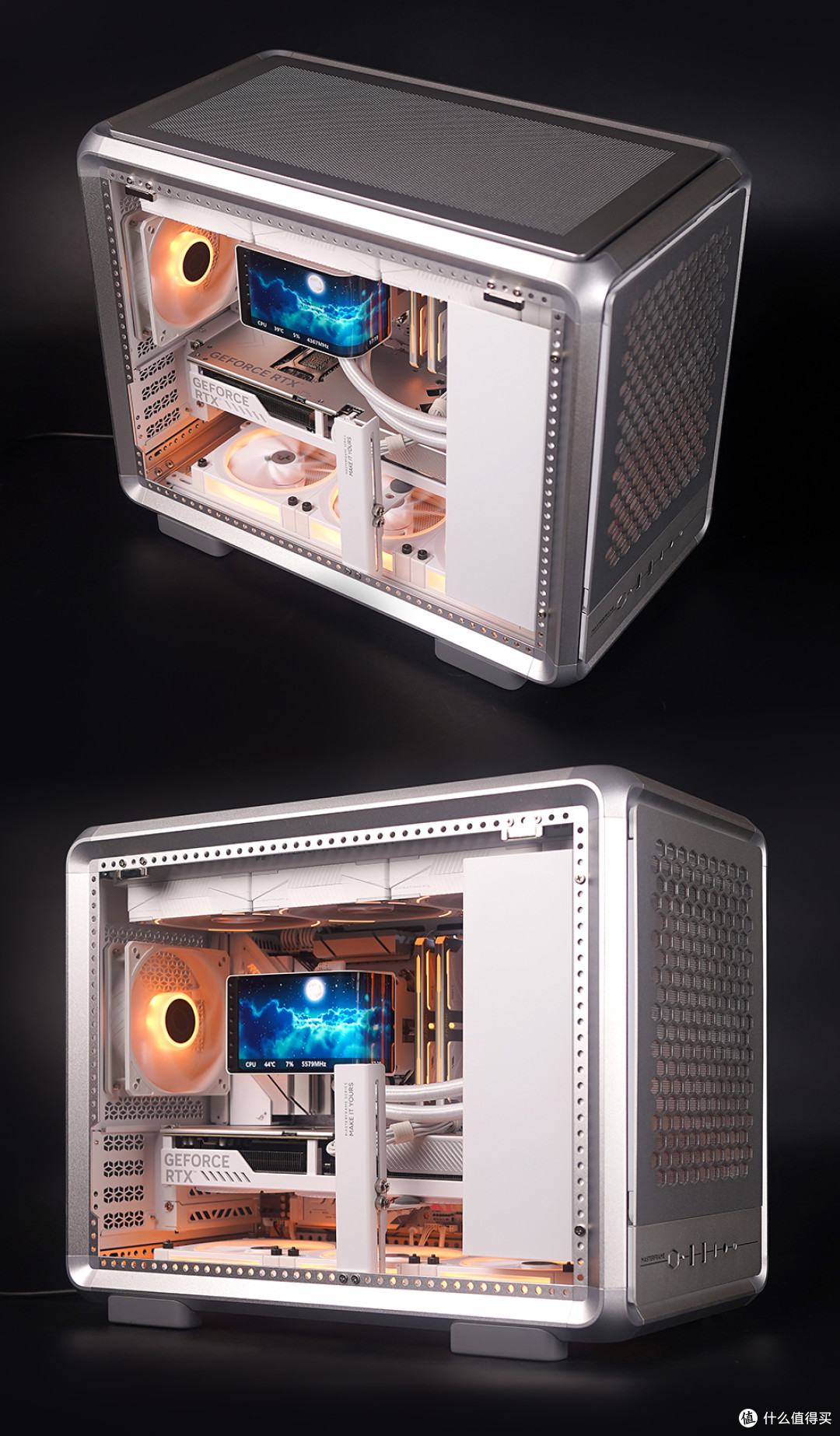 双12装机方案:吹雪B850G+RTX 5070+9900X+酷冷MF400机箱装机分享