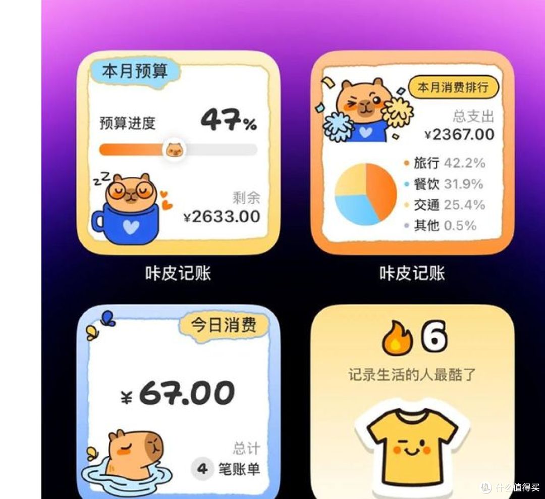 咔皮记账APP,专为懒人设计的智能记账软件!
