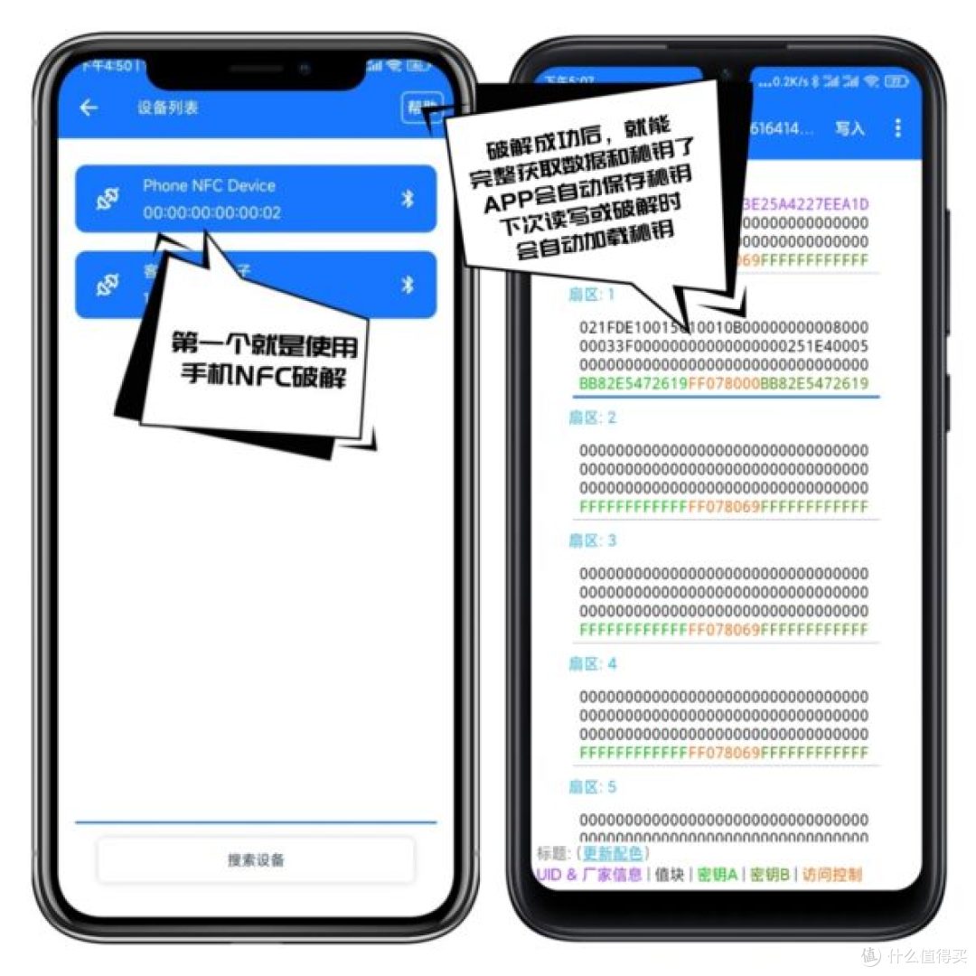 无需任何其他设备,只需要一台手机NFC刷门禁卡全教程!