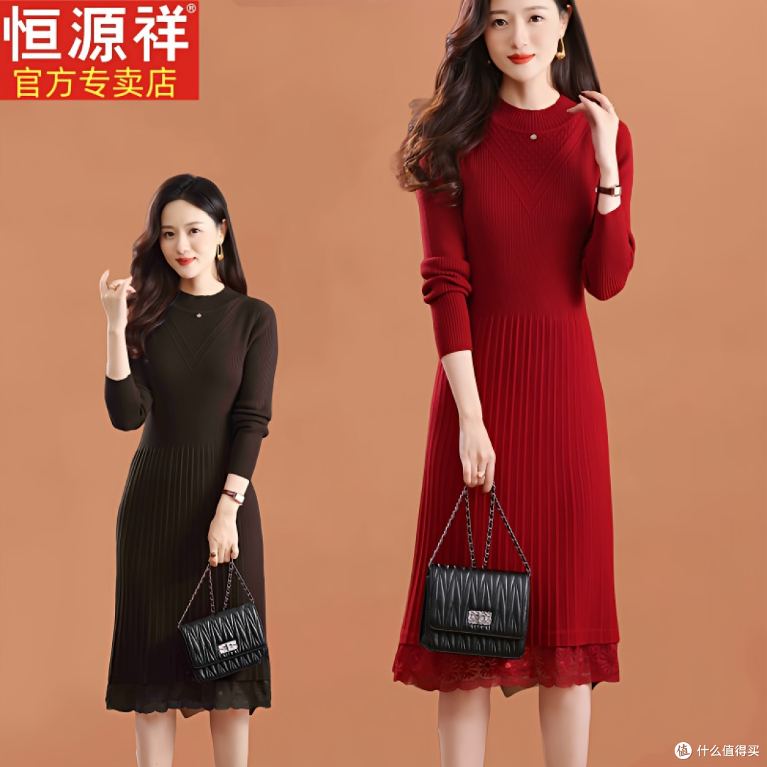 冬季旅行保暖又好看的羊毛连衣裙