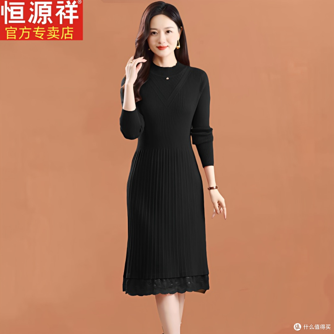 冬季旅行保暖又好看的羊毛连衣裙