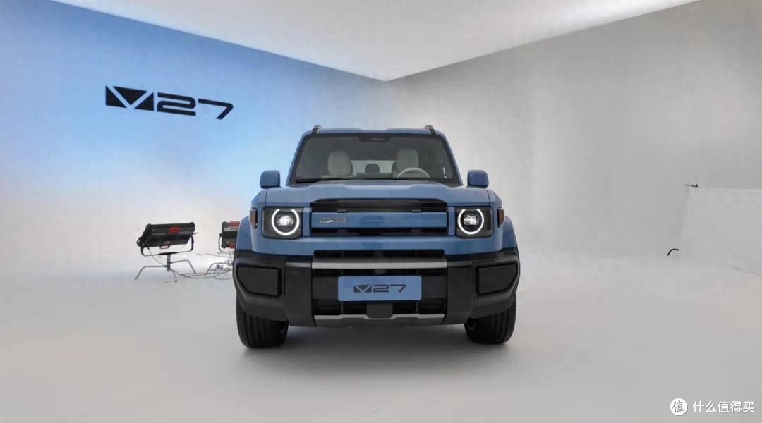复古方盒子iCAR V27,舒适的操控体验,它的硬派越野风格适合家用