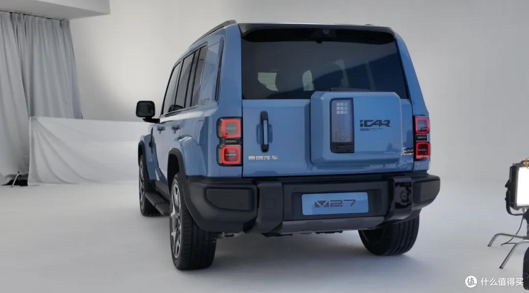 复古方盒子iCAR V27,舒适的操控体验,它的硬派越野风格适合家用