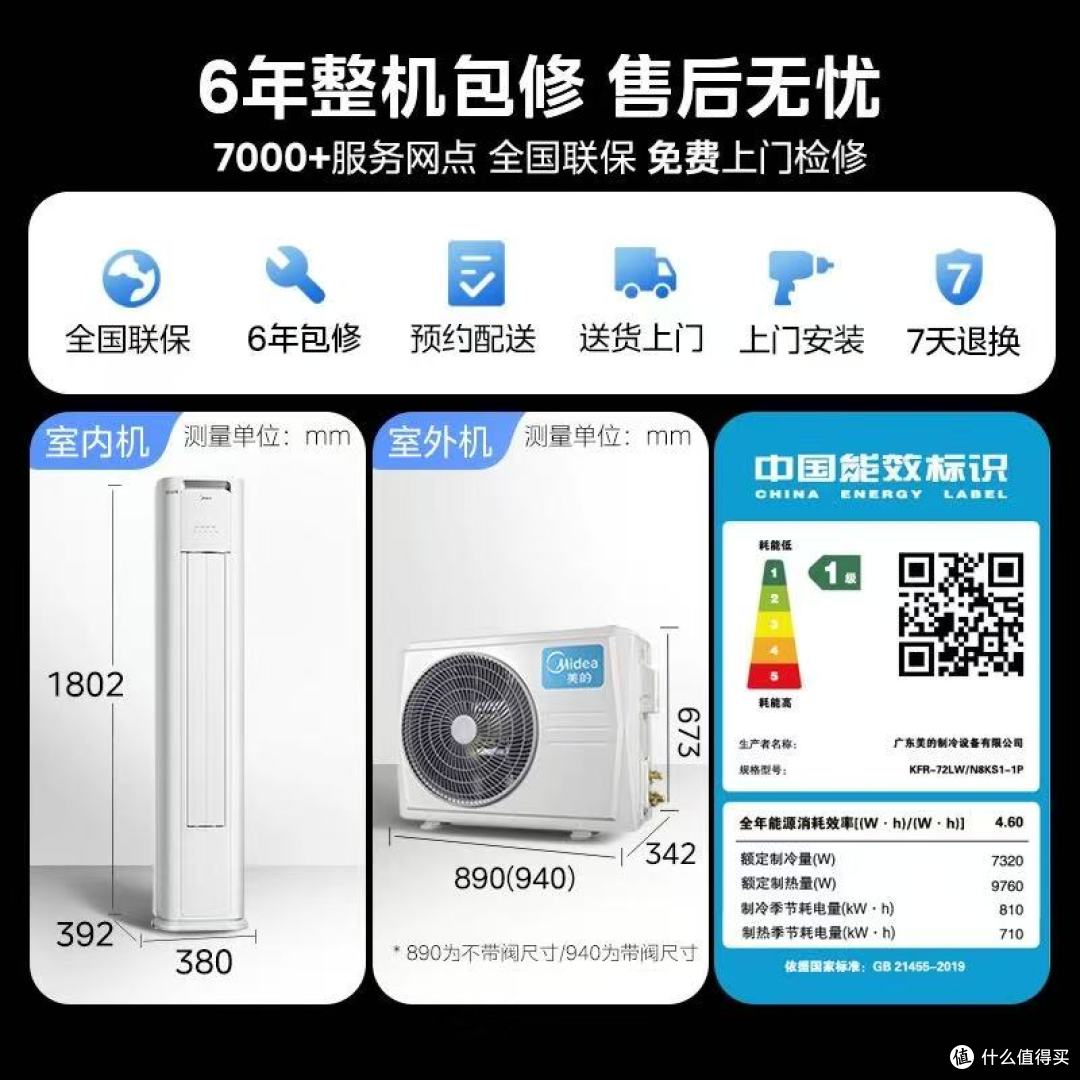 客厅空调选对省半年电费！美的酷省电Pro实测封神✨