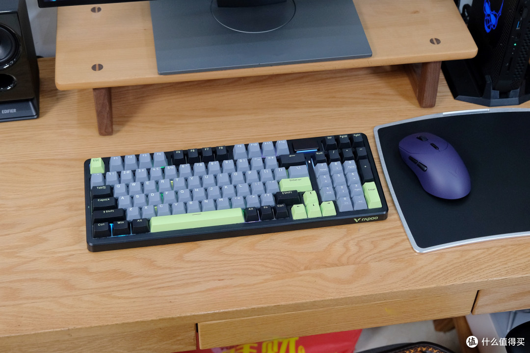 最强续航无线键鼠套装，雷柏V700DIY-98长续航版+VT9满足所有需求