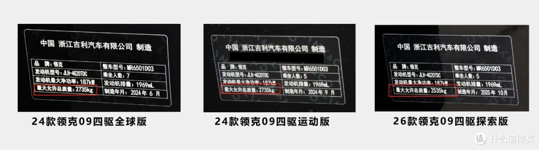 2026款领克09四驱探索版上市