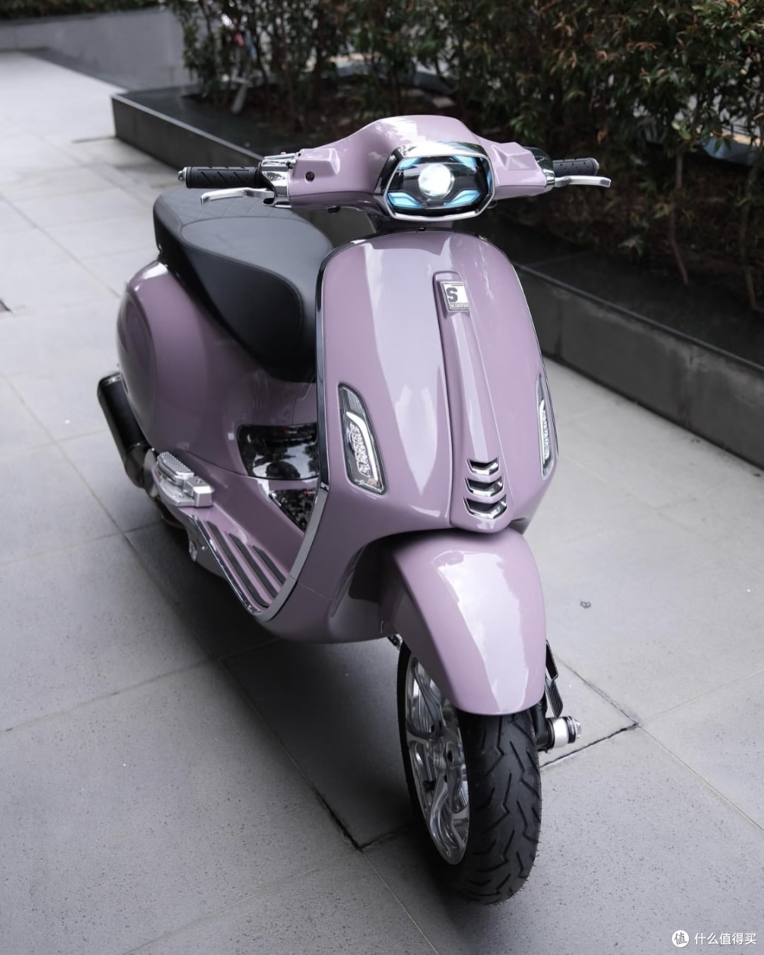 浪漫紫色Vespa,骑行体验升级